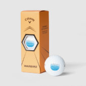 サメ海赤ちゃんシャワー ゴルフボール (パッケージ)