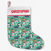 サメ種クリスマス スモールクリスマスストッキング (正面)