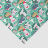 サメ種クリスマス 薄葉紙 (詳細)