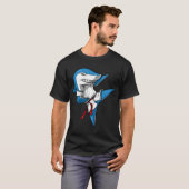 サメ空手忍者 Tシャツ (正面フル)