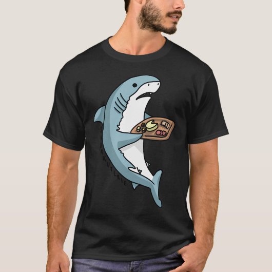 サメ肉屋 Tシャツ (正面)