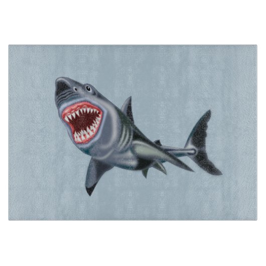 サメ裁断板 カッティングボード (正面)