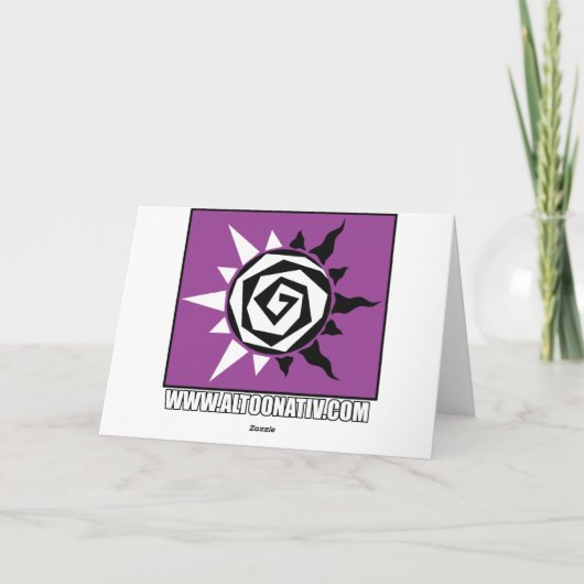 サメ誕生日カード カード (裏面)