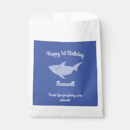 サメ誕生日パーティー フェイバーバッグ