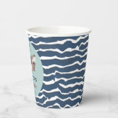 サメ誕生日パーティー 紙コップ (左)