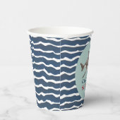 サメ誕生日パーティー 紙コップ (右)