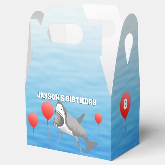 サメ誕生日 フェイバーボックス (オープン)