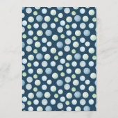 サメ赤ちゃんシャワーテーブル番号記号 メニュー (裏面)