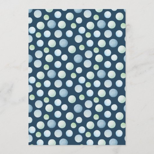 サメ赤ちゃんシャワーテーブル番号記号 メニュー (裏面)