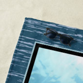 サメ青い海 ビーチタオル (インサイチュ)