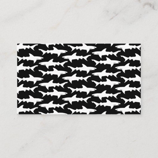 サメ魚釣りボートキャプテン航海の 名刺 (裏面)