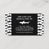 サメ魚釣りボートキャプテン航海の 名刺 (正面)