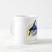 サメ コーヒーマグカップ (正面左)