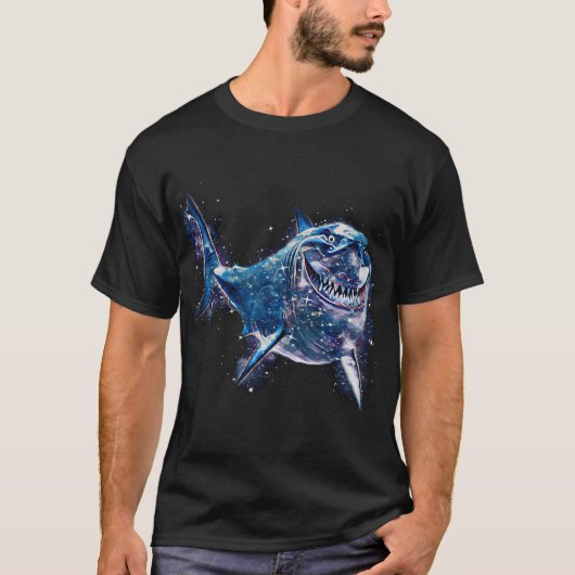 ???サメ?サメ?サメ?サメ?サメ?サメ?サメ Tシャツ (正面)