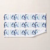 サメ，サメ，サメ，サメ，スタイル バスタオルセット (ハンドタオル)