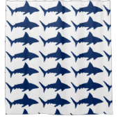 サメ シャワーカーテン (正面)