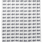 サメ シャワーカーテン (正面)