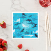 サメ！ スタンダードカクテルナプキン (インサイチュ)