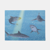 サメ ドアマット (正面)