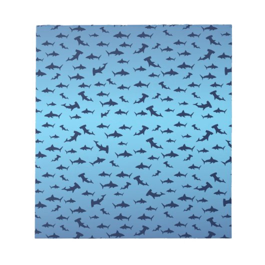 サメ ノートパッド (正面)