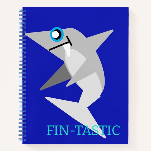 サメ ノートブック (正面)