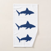 サメ バスタオルセット (ハンドタオル)