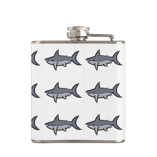 サメ フラスク (裏面)