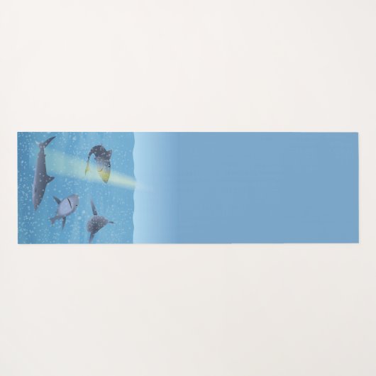 サメ ヨガマット (裏面(横))