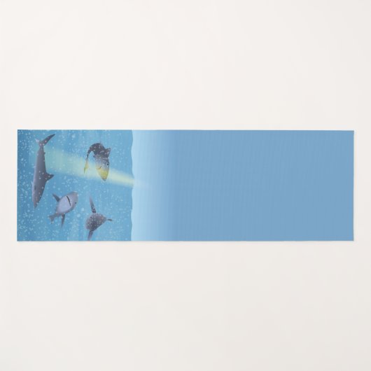 サメ ヨガマット (正面(横))