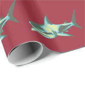 サメ ラッピングペーパー (ロールコーナー)