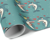 サメ ラッピングペーパー (ロールコーナー)