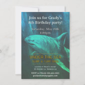 サメ！ 招待状 (裏面)