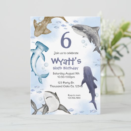 サメ！ 招待状 (スタンド正面)