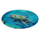 サメ 海の捕食者 アート カッティングボード (角)