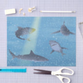 サメ 薄葉紙 (クラフト)