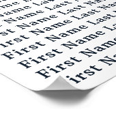 サメ&魚水中競技水彩座席席 ポスター (角)