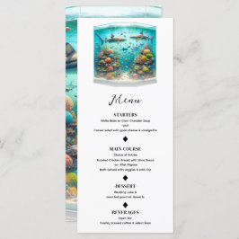 サメ&魚水中競技水彩水槽メニュー メニュー