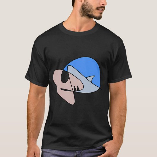 サメ Tシャツ (正面)