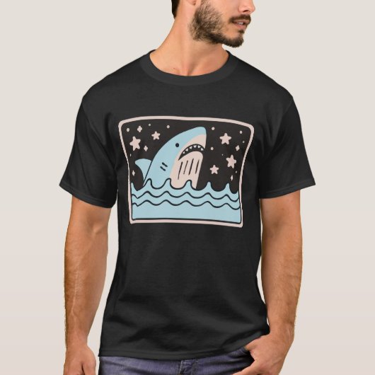 サメ Tシャツ (正面)