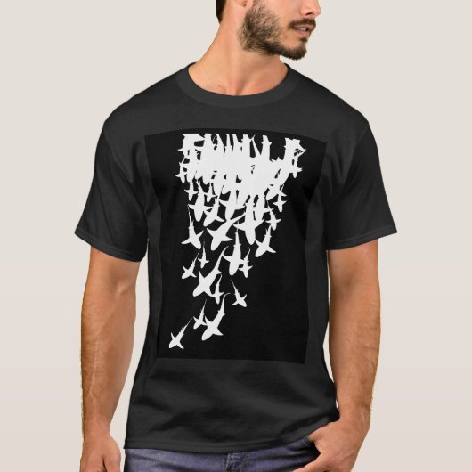 サメ V2 Tシャツ (正面)