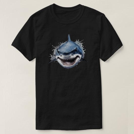 サメTシャツ Tシャツ (デザイン正面)