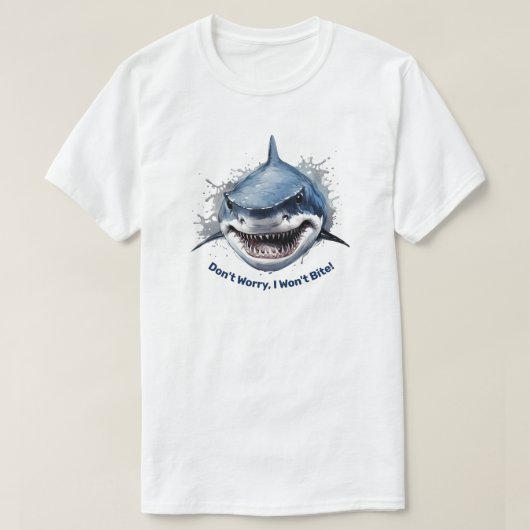 サメTシャツ Tシャツ (デザイン正面)