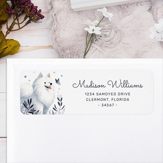 サモお洒落イドッグイラストレーション ラベル