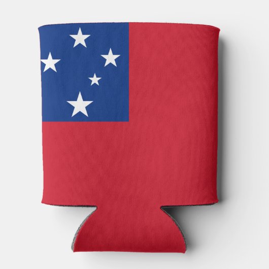 サモアの国旗 缶クーラー (裏面)