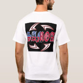 サモアの種族の黒3 Tシャツ (裏面)