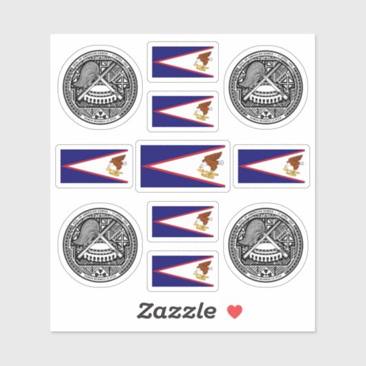 サモアの紋章 シール (シート)