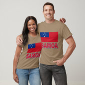 サモアの誇り サモア国旗のデザイン fri tシャツ (ユニセックス)