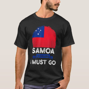 サモアは私が行かねばならない伝統サモアンルーツPと呼んでいる Tシャツ
