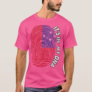 サモアは私のDnaに – サモア・サモア国旗Thumbpr Tシャツ