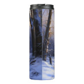 サモアイはそれを雪のクリスマスに任せた タンブラー (裏面)